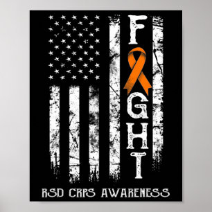 Affiche Drapeau Rsd Crps Warrier Us