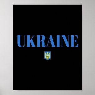 Affiche Drapeau Ukraine Hommes Femmes Enfants Ukraine 2