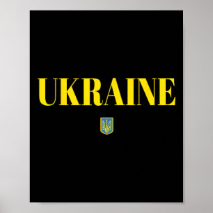 Affiche Drapeau Ukraine Hommes Femmes Enfants Ukraine 3