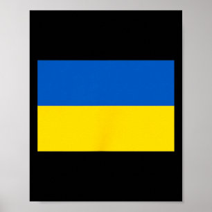 Affiche Drapeau ukrainien d'Ukraine 1