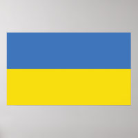 Drapeau ukrainien Slava Ukraini С л а в а р У к d