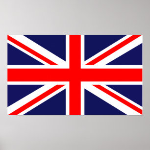 Affiche Drapeau Union Jack - UK
