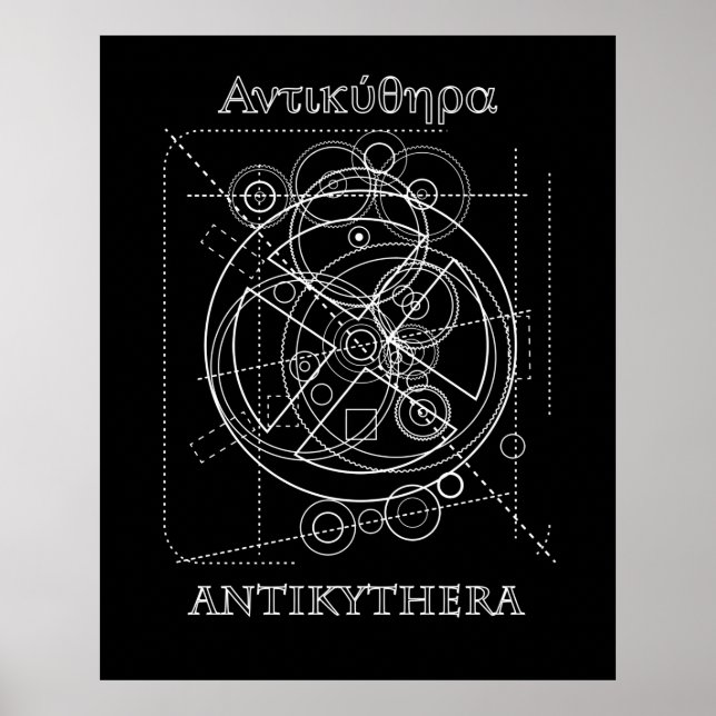 Affiche Drawing d'Antikythera (Devant)