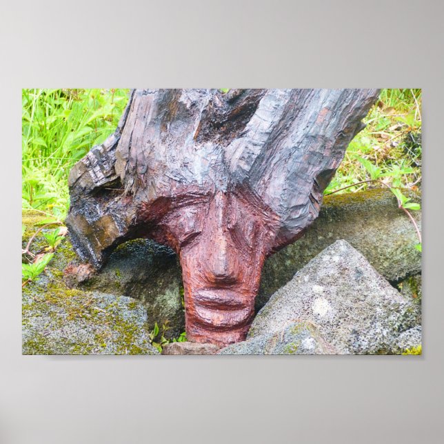 AFFICHE DREAD TIKI BIG ISLAND HAWAII (Devant)