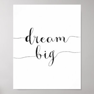Affiche Dream Big