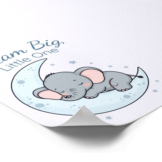 Affiche Dream Big, Little One (Coin)