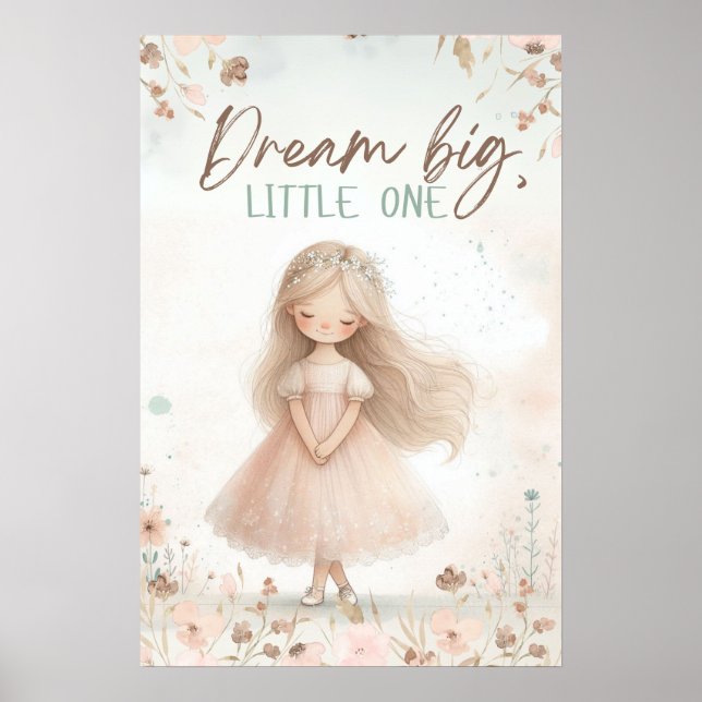Affiche Dream big, Little one (Devant)