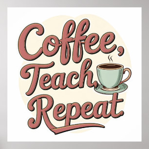 Affiche Dream Big Work Hard Motivational Retour à l'école