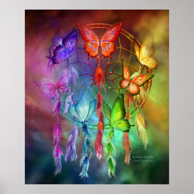 Affiche Dream Catcher - Rainbow Dreams Poster/Imprimer (Devant)
