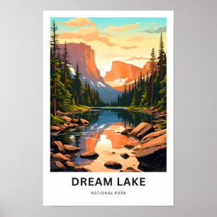 Affiche Dream Lake National Park Imprimer