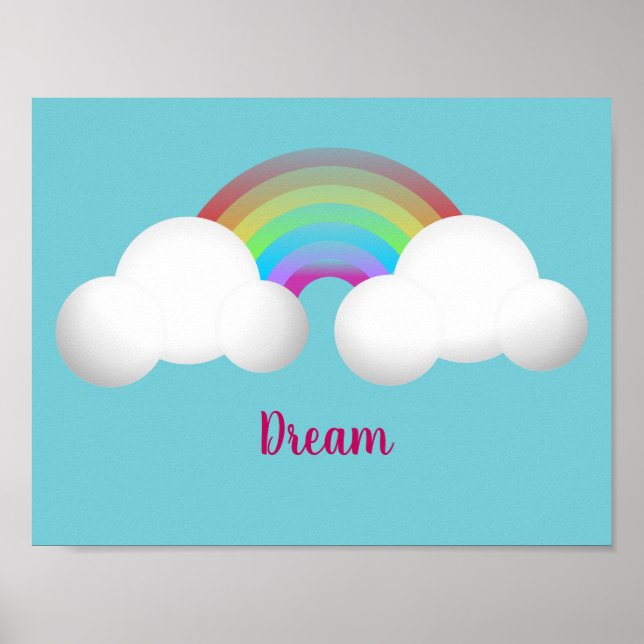 Affiche Dream Rainbow (Devant)