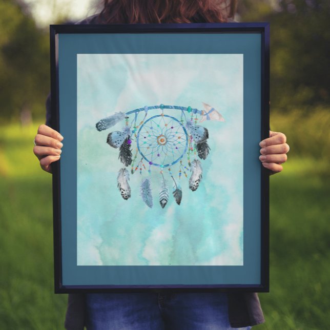 Affiche Dreamcatcher à plumes (Créateur téléchargé)