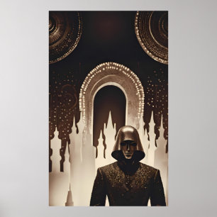 Affiche Dreamland's Courier - Ken Gage Surreal Art