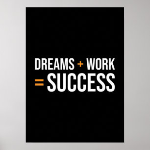 Affiche Dreams Plus Work égalise le succès