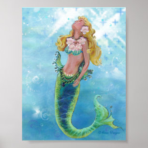 Affiche Dreamy Mermaid