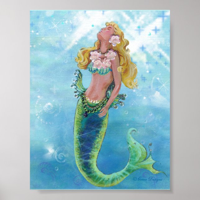 Affiche Dreamy Mermaid (Devant)