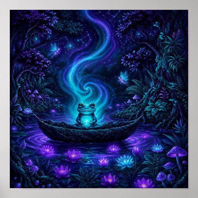 Affiche DreamyForestFrog (Devant)