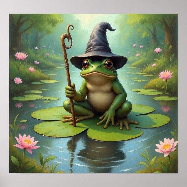 Affiche DreamyFrogWizard (Devant)