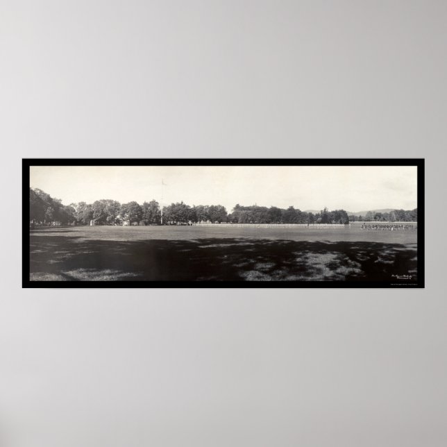 Affiche Dress Parade West Point Photo 1909 (Devant)