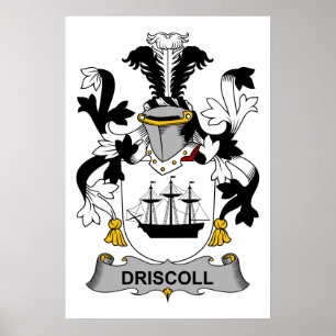 Affiche Driscoll Family Crest