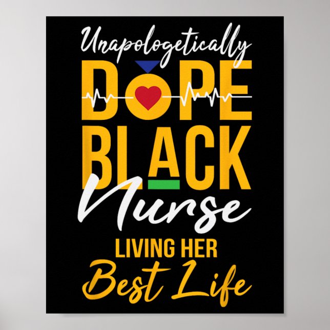 Affiche Drogue sans remords Black Nurse Living Meilleure v (Devant)
