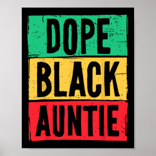 Affiche Drogue Tante Noire Tante Junet1 Mois Historique Ma