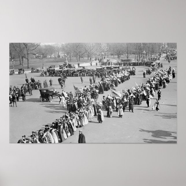 Affiche Droit de vote Mars 1916 (Devant)
