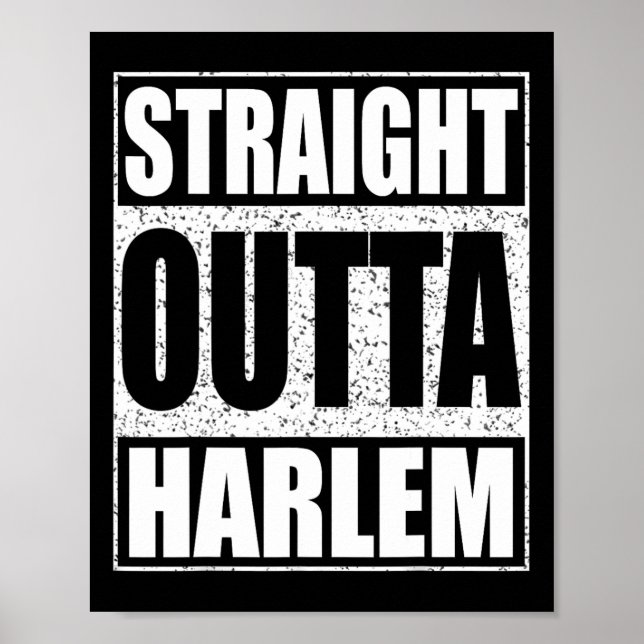 Affiche Droit devant Harlem (Devant)