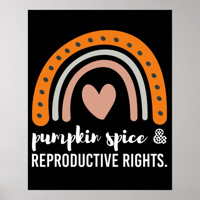 Affiche Droits reproductifs de la citrouille Spice Féminis (Devant)