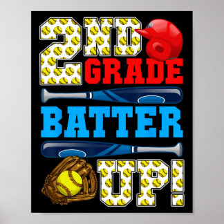 Affiche Drôle 2e année Tter Up Softll Premier jour d'école
