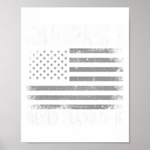 Affiche Drôle 4 juillet Patriotique Usa Qu'Est-Ce Qu'Un Ki