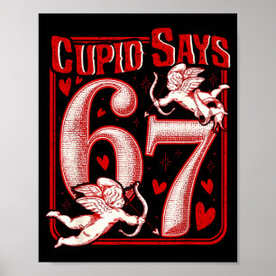 Affiche Drôle 67 Cud Dit 67 Couple De La Saint-Valentin Co