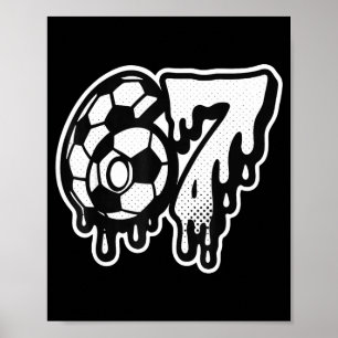 Affiche Drôle 67 Mème Argot Football Crème Glacée Goutte S