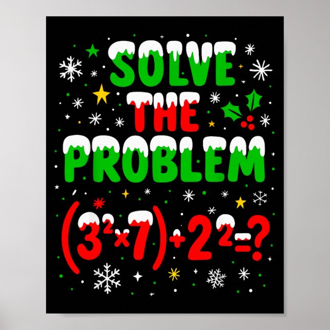Affiche Drôle 67 Meme Pemdas Enseignant de mathématiques é (Devant)