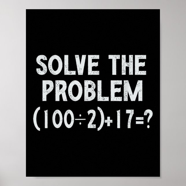 Affiche Drôle 67 Mème Pemdas Prof de maths élémentaire Cer (Devant)