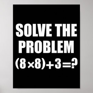 Affiche Drôle 67 Mème Pemdas Prof de Maths Élémentaire Cer