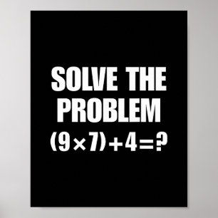 Affiche Drôle 67 Meme Pemdas Prof de Maths Élémentaire Cer