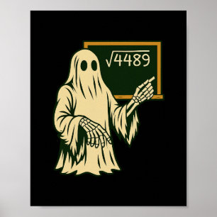 Affiche Drôle 67 Mème Racine carrée 4489 Argot Prof de mat