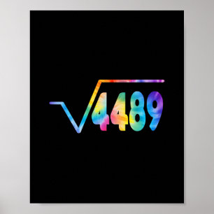 Affiche Drôle 67 Mème Racine Carrée 4489 Argot Prof De Mat