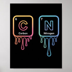Affiche Drôle 67 Mème Science Chimie Nerd Humour Périodiqu