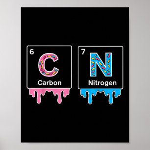 Affiche Drôle 67 Mème Science Chimie Nerd Humour Périodiqu