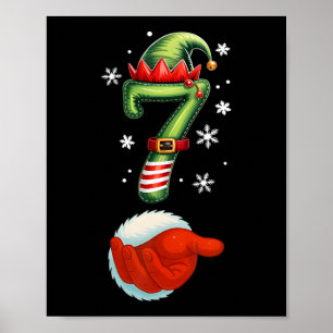 Affiche Drôle 67 Six Sept Mème Couple Correspondant Noël 