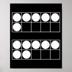 Affiche Drôle 6 7 Nombre Math Enseignants Élèves Six Sept