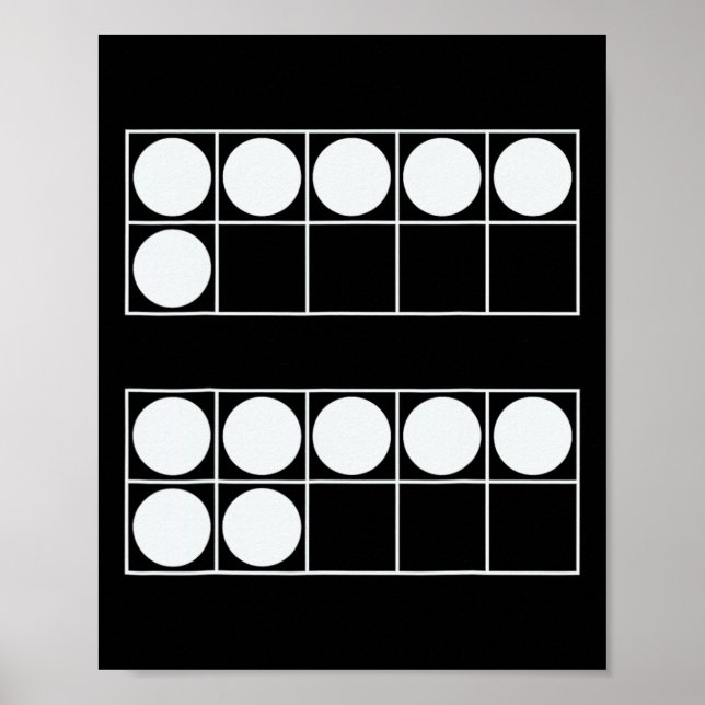 Affiche Drôle 6 7 Nombre Math Enseignants Élèves Six Sept  (Devant)