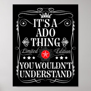 Affiche Drôle Ado Nom Vintage S et Ado Nom C'est Un Ado Th