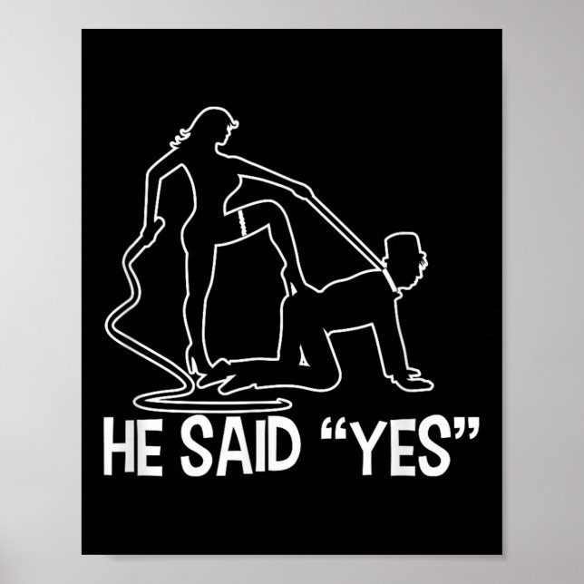 Affiche Drôle Bachelor Party Dit Groom Bride Mariage Ce (Devant)