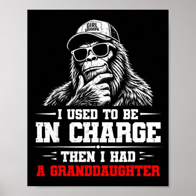 Affiche Drôle bigfoot était en charge avait (Devant)