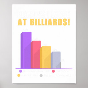 Affiche Drôle Billiards Dons - Raison Pour Laquelle J'Ai P