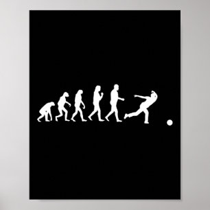 Affiche Drôle Bowling Evolution Cadeau Bowler Sports Playe