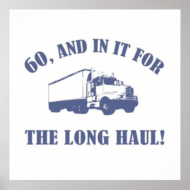 Affiche Drôle cadeau de 60e anniversaire (Devant)